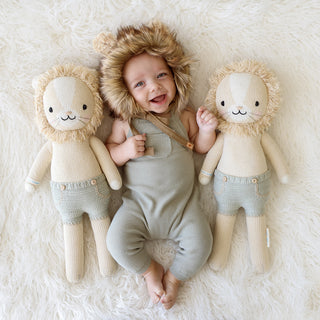 Cuddle + Kind - Sawyer the lion - little - 13"