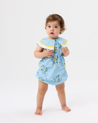 Floral Ava Collared Romper