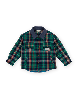 CHECK PADDED SHACKET