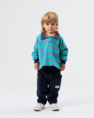 KIT CORDUROY POCKET PANT NAVY