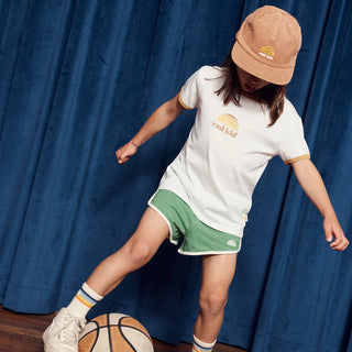 Rad Kid Cord Cap - Tan