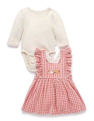 GINGHAM PINNIE SET - LILLY PILLY GINGHAM