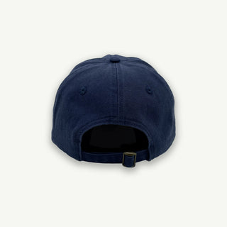 Old Mate Kids Washed Baseball Cap- Navy