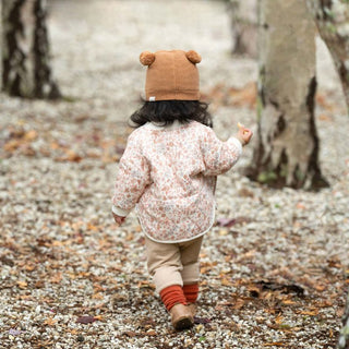 Organic Beanie Snowy Ginger (LS)