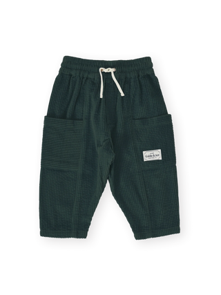 KIT CORDUROY POCKET PANT MOSS