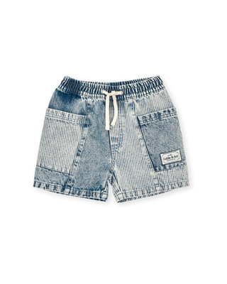 Pin Stripe Noah Pocket Shorts