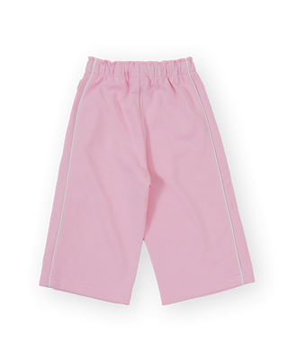 WIDE LEG PIPED SWEATPANTS