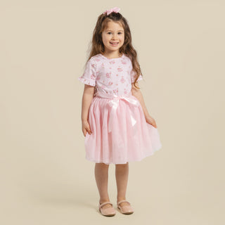 Bella Floral S/S Tutu Dress