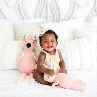Cuddle + Kind - Penelope the flamingo - little - 13"