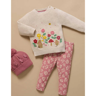 WOODLAND JUMPER - WHEAT MELANGE