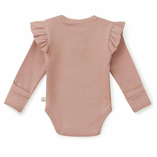 Rose | Organic Long Sleeve Bodysuit