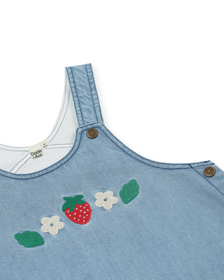 Wild Strawberry Pinafore Dress