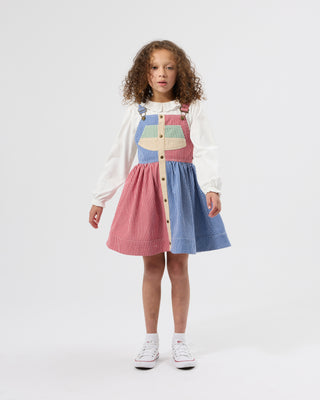 LAURA PUFF SLEEVE COLLAR LONG SLEEVE TOP