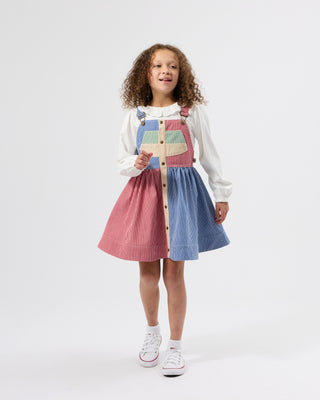 LAURA PUFF SLEEVE COLLAR LONG SLEEVE TOP