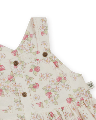STRAWBERRY FIELDS PINAFORE DRESS