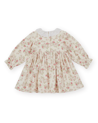 STRAWBERRY FIELDS SMOCKED DRESS