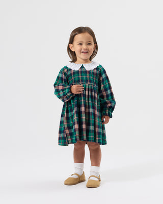 DAPHNE SMOCKED DRESS