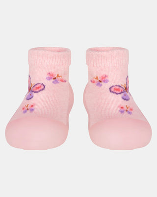 Organic Hybrid Walking Socks Jacquard - Butterfly Bliss