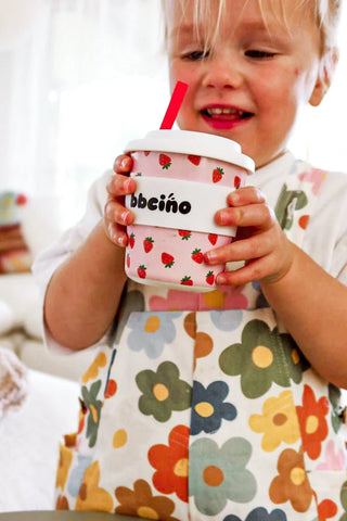 Reusable Bambinocino Bamboo Cup - Berry BB (240ml)