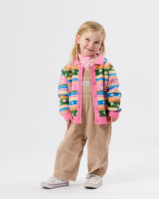 SAMMY CORDUROY OVERALL TAN
