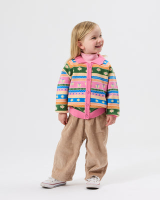 SAMMY CORDUROY OVERALL TAN