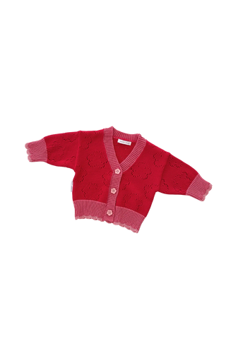 CARDIGAN | SCARLET