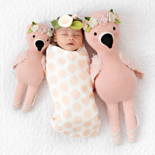 Cuddle + Kind - Penelope the flamingo - little - 13"
