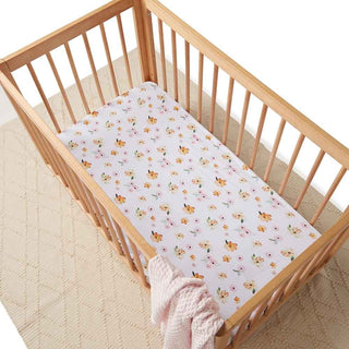Poppy I Fitted Cot Sheet