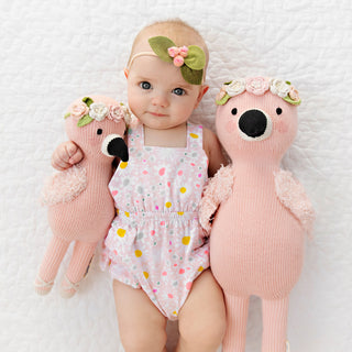 Cuddle + Kind - Penelope the flamingo - little - 13"