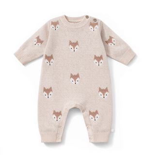 Fox Knit Romper