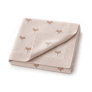 Fox Knit Blanket
