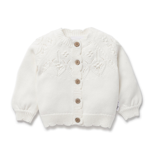 Ivory Knit Cardigan