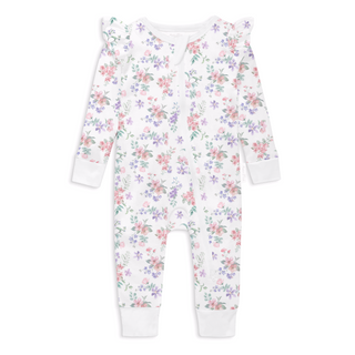 Pastel Bloom Zip Romper