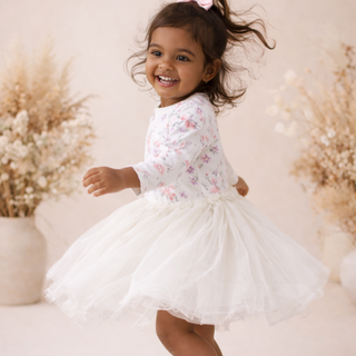 Pastel Bloom Tutu Dress