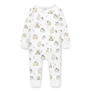 Polar Friends Zip Romper