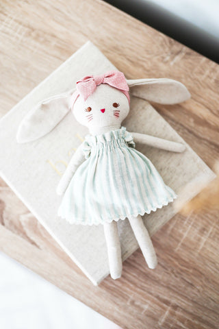 Bopsy Bunny 26cm - Sage Stripe