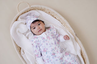 Pastel Bloom Zip Romper