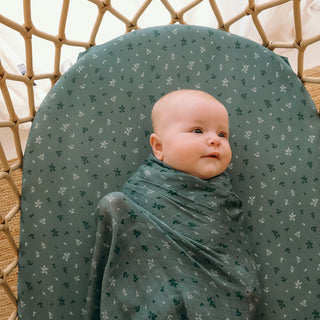 Pine Organic Muslin Wrap Swaddle