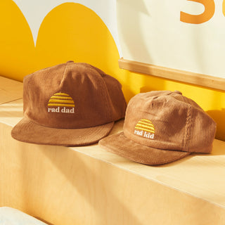 Rad Kid Cord Cap - Tan