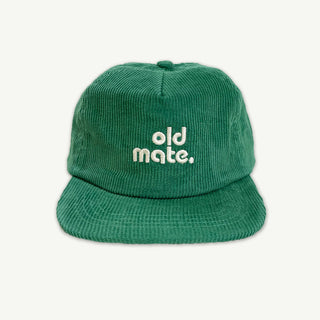 Old Mate Cord Adult Cap - Moss