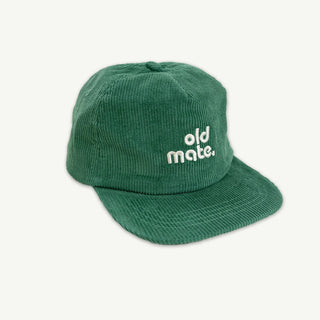 Old Mate Cord Adult Cap - Moss