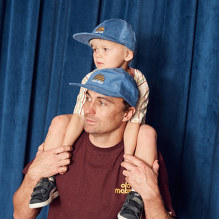 Rad Kid Cord Cap - Denim Blue