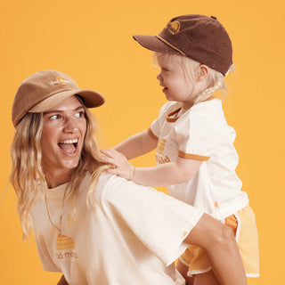 Rad Mama Washed Baseball Cap - Desert Sand
