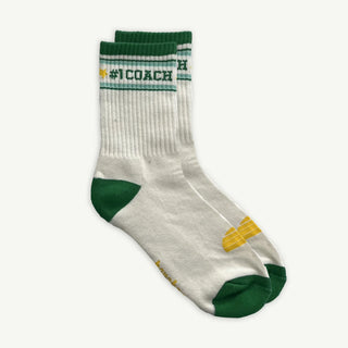 #1 Coach Organic Cotton Crew Socks