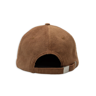 Rad Pop Pinch Front Cord Cap - Tan