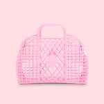 Sun Jellies Retro Basket Small - Bubblegum Pink