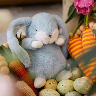 Tiny Standing Nibble Bunny - Maui Blue Small