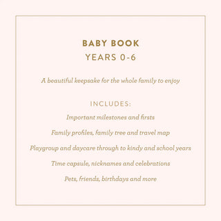 Baby Book | Biscuit