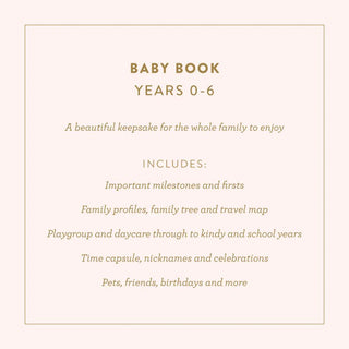 Baby Book | Rose
