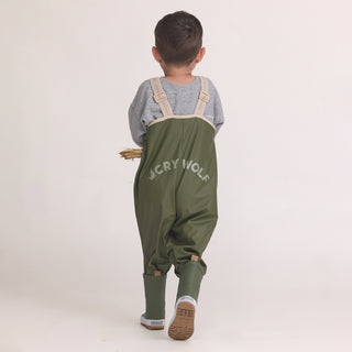 RAIN OVERALLS Olive